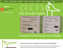 Tablet Screenshot of obsweidevogels.nl